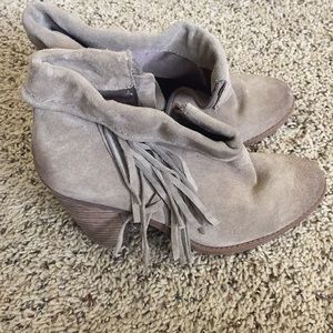 Jessica Simpson Fringe Booties